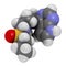 Abrocitinib atopic dermatitis drug molecule JAK1 inhibitor