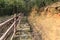 Abrupt stairs of tianzhu mountain