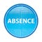 Absence floral blue round button