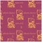 An absent person will not be an heir seamless pattern