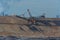 absetzer machine open cast mining garzweiler germany in the even