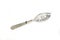 Absinth spoon with orifices on white background