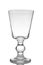 Absinthe glass white isolated