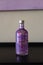 Absolut vodka bottle decorated with glitter