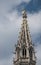 Absolute top of Spire of City Hall, Brussels Belgium