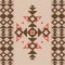Absract geometric ornament in native american style