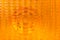 Absrtact orange warning light detail