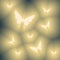 Abstact butterflies icons