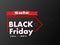Abstrac tbanner black friday sale layout background