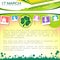 Abstrackt of St.Patrick `s Day, Card or Banner