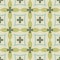 Abstracr seamless pattern of of four petals flowers. Ceramic decorative tiles