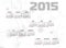 Abstract 2015 Calendar