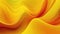 Abstract 3D aurora, undulating like silk, radiant yellow gradient