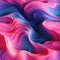 Abstract 3d Blue Pink Purple Wavy Pattern With Hyper-realistic Details