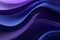 Abstract 3D blue and purple Liquid Wave Background