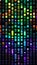 Abstract 3D Colorful Grid Background
