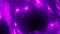 Abstract 3D dark violet blur light curve zoom technology futuristic animation video