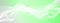Abstract 3d green background. White wavy lines.