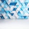 Abstract 3d mosaic pattern, geometric textured background