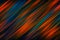 Abstract 3D rendering orange and blue gradient line effect illustration texture wallpaper. Abstract minimal vivid colorful simple