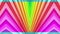 Abstract 3d seamless bright background in 4k. Rainbow multicolored stripes move cyclically in simple cartoon creative