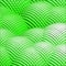 Abstract 3d vector background green mountains