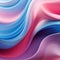 Abstract 3D wavy Background, colorful waves flow, liquid design banner