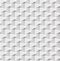 Abstract 3d white geometric background. White seamless texture with shadow. Simple clean white background texture. 3D interior