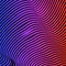 Abstract acid color wavy background, optical art, opart striped. Neon gradient