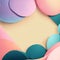 Abstract Aesthetic pastel background and texture. Design colorful gradient background for use