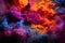 Abstract alchemy holi powder symbolic scene, holi festival images hd