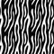 Abstract animal print. Seamless vector pattern with zebra/tiger