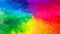 Abstract animated stained background seamless loop video vibrant conical rainbow full colored spectrum schem