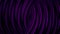 Abstract animation of swirling stream of neon lines on black background. Animation. Digital background of divergent flow