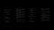 Abstract animation of typing program code on device screen. Hacker theme. Design element for user interface design