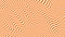Abstract animation of wavy moving shiny orange lines arranged diagonally on white background