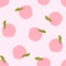 Abstract apple pattern background