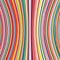 Abstract art rainbow curved lines color background