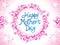 Abstract artistic mother day background