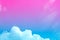 Abstract artistic soft pastel colorful cloud sky for background