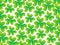 Abstract artistic st patrick pattern