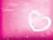 Abstract artistic valentine background