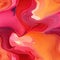 Abstract artwork with pink and orange swirls and fluid gestures (tiled