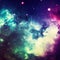 Abstract astral cosmic, nebula galaxy background – Digital Illustration