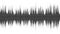 Abstract audio spectrum halftone waveform