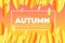Abstract Autumn floral banners creative contemporary
