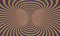 Abstract background 3d optical illusion spiral