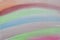 Abstract background with arcs of multicolored paint