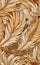 Abstract background with artistic image of feathers, beautiful painting for interior decoration