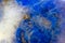 Abstract background from blue crystal mineral.